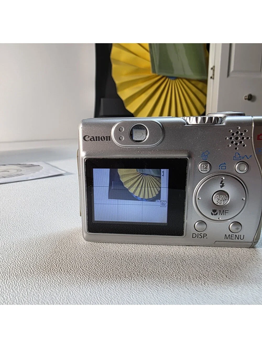 Canon PowerShot A530 Silver Compact Digital Camera 5MP 4x Zoom USB Flash